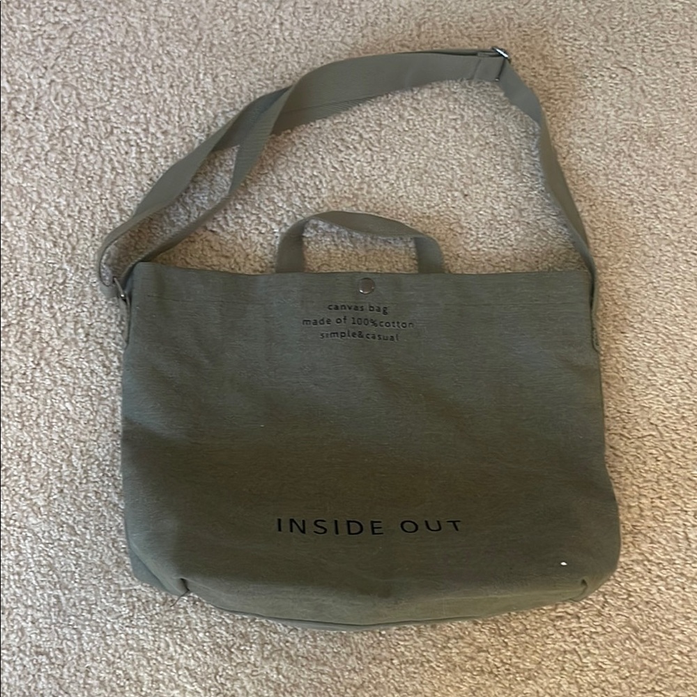 Olive Canvas Bag